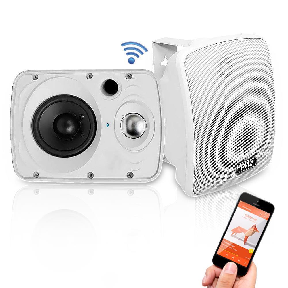 Pyle Waterproof and Bluetooth 6.5'' Indoor/Outdoor Speaker System