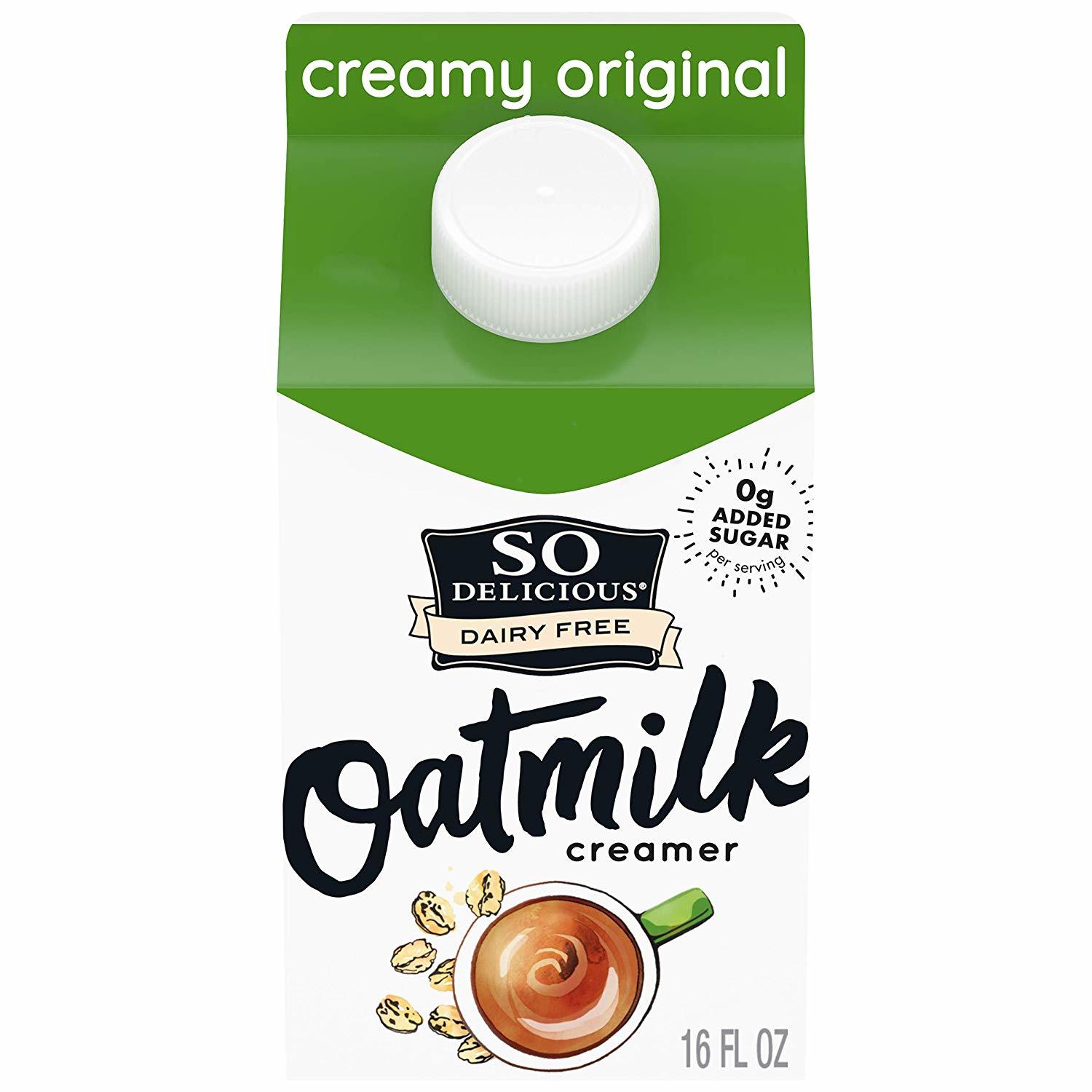 Creamy original oatmilk creamer